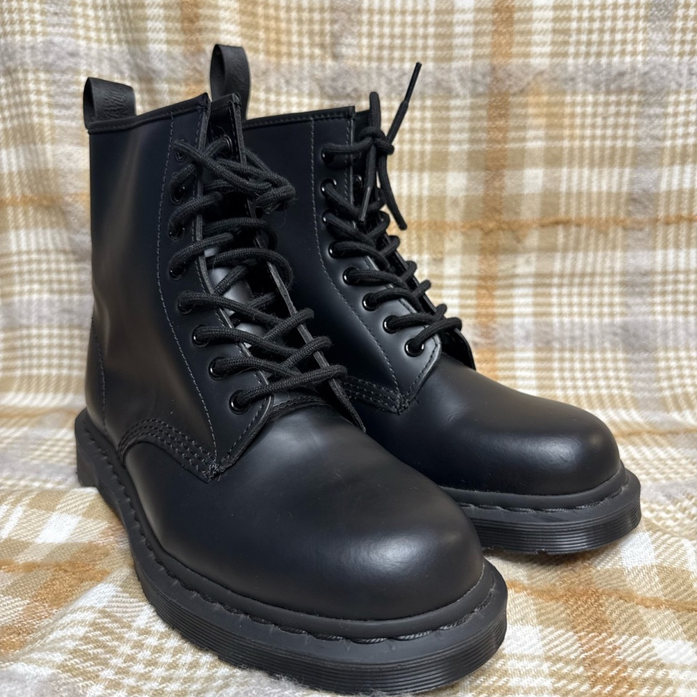Dr. Martens Black Combat Boots - Picture 3 of 5